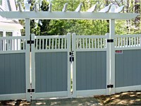 <b>PVC Privacy Fence</b>